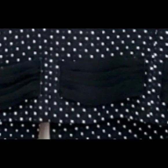 CAbi Polka Dot Black White Women's Blazer - Picture 8 of 8